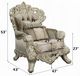 ACME Furniture Sorina Antique Gold Chair-2