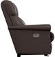 La-Z-Boy® Pinnacle Cedar Leather Power Wall Recliner with Headrest and Lumbar-3