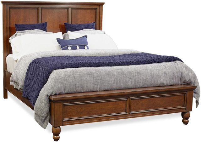 aspenhome® Cambridge Brown Cherry Queen Bed-0