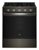 Whirlpool® 30" Black Stainless Steel Slide-In Gas Range with Air Cooking Technology-0