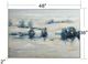 Stylecraft Trees In The Hill Blue Canvas Painting -5