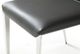 VIG Furniture Modrest Taryn 2-Piece Dark Gray/Stainless Steel Dining Chair Set-3