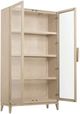 Hooker® Furniture Westwood Limestone Display Cabinet-3