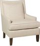 Craftmaster® Customizable CM Modern Shaped Border Back Accent Chair-0