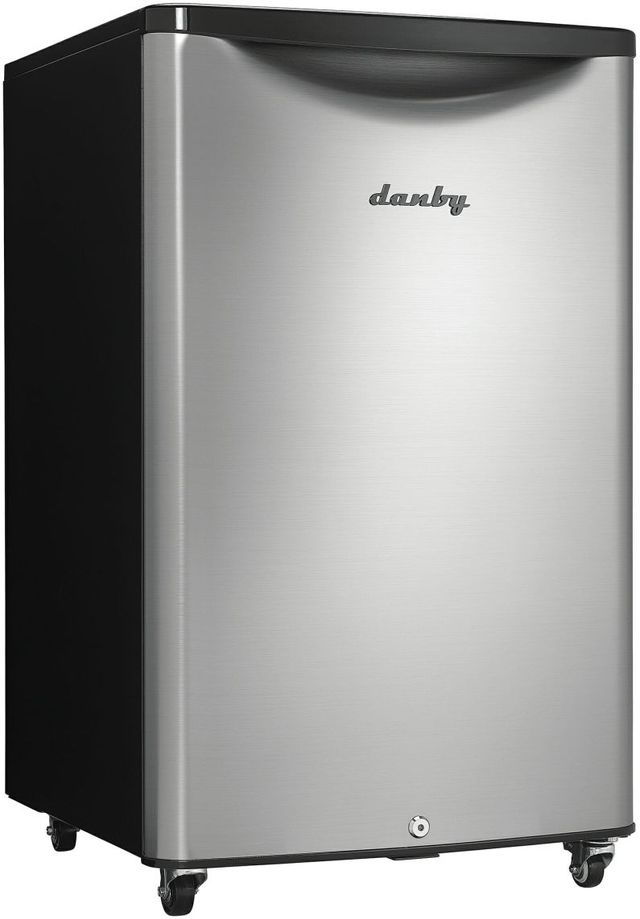 Danby® 21" 4.4 Cu.Ft. Black Stainless Steel Compact Refrigerator-2