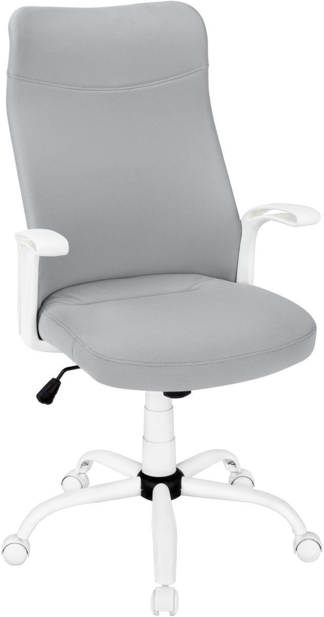 Monarch Specialties Inc. White/Grey Office Chair-0