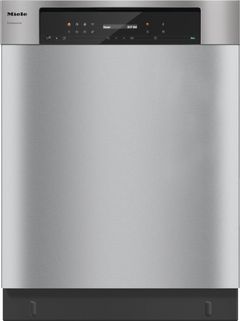 Miele 24" Clean Touch Steel Built In Dishwasher 