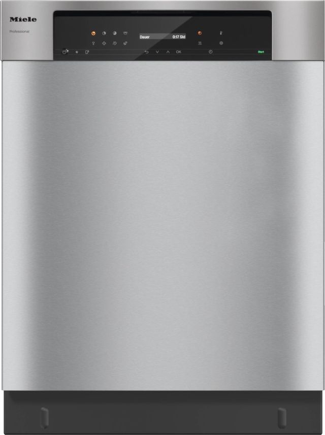 Miele 24" Clean Touch Steel Built In Dishwasher -0
