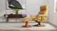 Fjords® Customizable Anne R Classic Comfort Small Manual Reclining Chair with Footstool-1