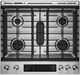 JennAir® 30" Stainless Steel Slide In Dual Fuel Range-1