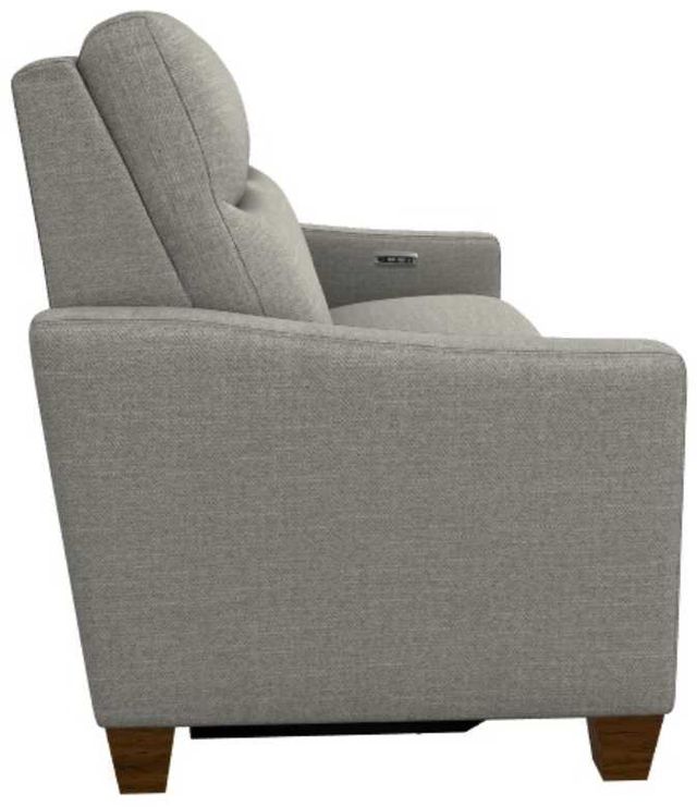 La-Z-Boy® Quinault Gray Power Reclining Loveseat with Headrest-3