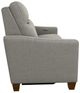 La-Z-Boy® Quinault Gray Power Reclining Loveseat with Headrest-3
