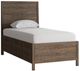 Jofran Inc. Maxton Wash Brown Youth Twin Panel Bed-0