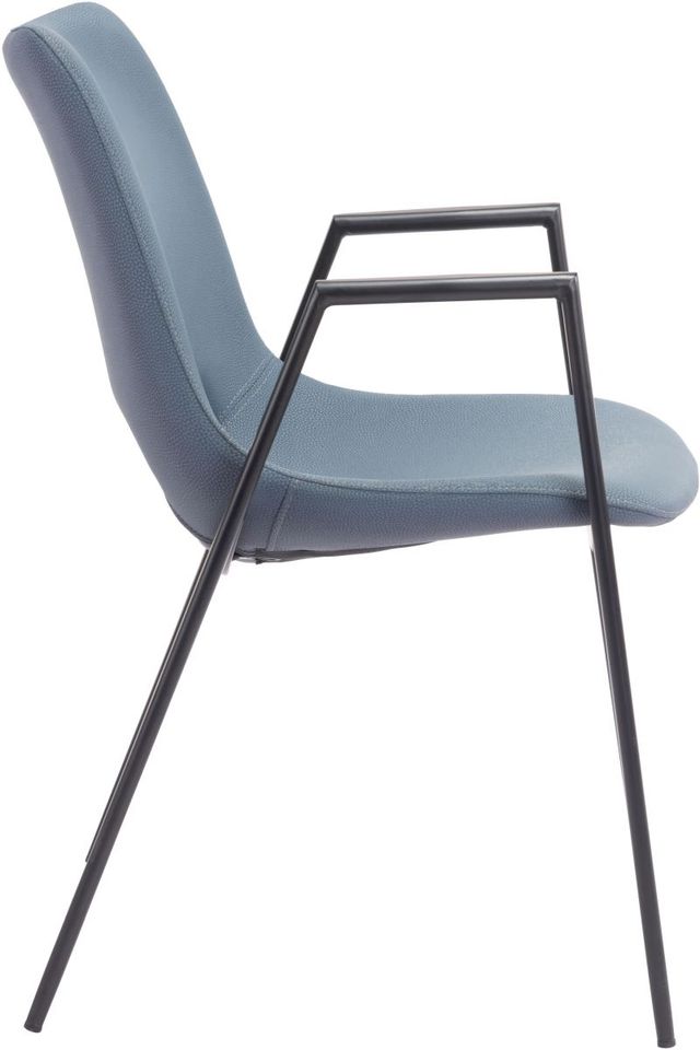 Zuo® Modern Desi Gray Dining Chair-1