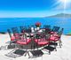 CabanaCoast® Customizable Verona Aluminum Outdoor Deep Seating-5