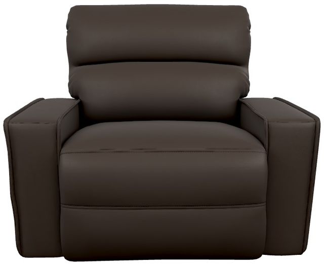 La-Z-Boy® Maddox Sable Power Reclining Chair and a Half with Headrest and Lumbar-1