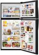 Whirlpool® 30" 18.3 Cu. Ft. Black Top Freezer Refrigerator-3