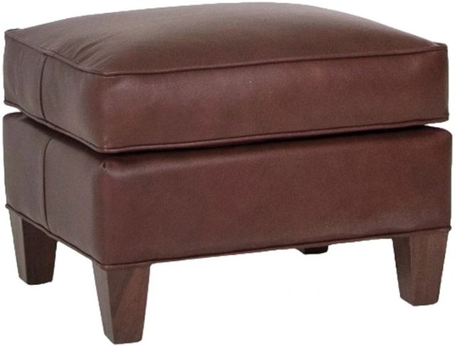 Smith Brothers Customizable 933 Leather Ottoman-0
