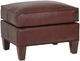 Smith Brothers Customizable 933 Leather Ottoman-0