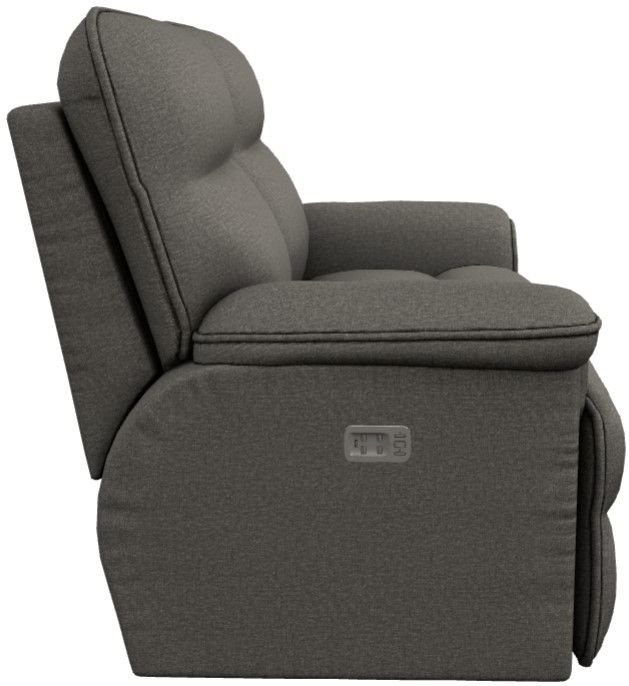 La-Z-Boy® Jay Granite Power Reclining Loveseat with Headrest and Lumbar-2