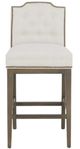 Fairfield® Customizable Dining Entree Empire 20" Short Back Bar Stool-1
