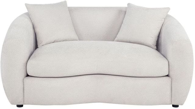 Coaster® Isabella Sand Upholstered Loveseat-3