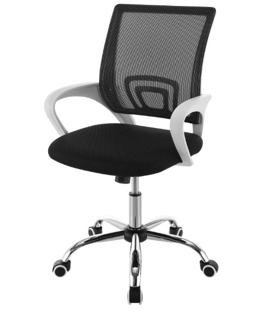Coaster® Felton Black Upholstered Adjustable Home Office Desk Chair-3
