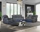 Global Furniture USA U7068 Gray Power Reclining Sofa-3