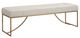 Uttermost® Swale Ivory Bench-0