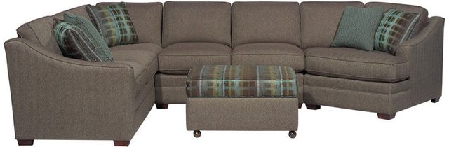Craftmaster® Customizable F9 Loose Cushion Sectional-0