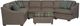 Craftmaster® Customizable F9 Loose Cushion Sectional-0