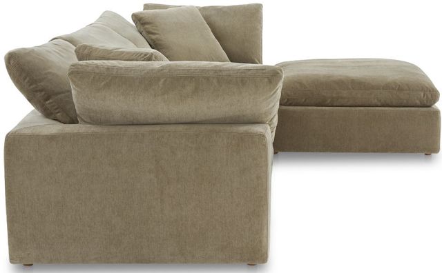 Moe’s Home Collection Terra Condo Lounge 4-Piece Desert Sage L-Shaped Modular Sectional and Ottoman-2
