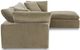 Moe’s Home Collection Terra Condo Lounge 4-Piece Desert Sage L-Shaped Modular Sectional and Ottoman-2