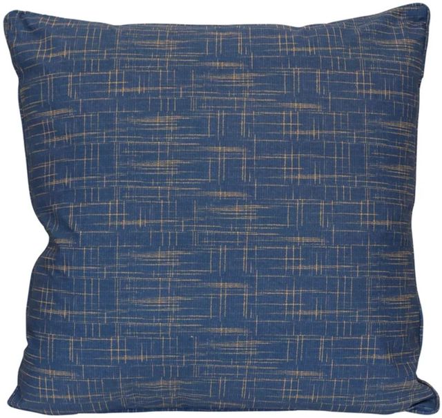 Stylecraft Blue 24" Designer Pillow-0