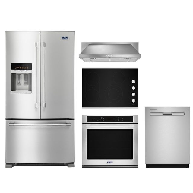 Maytag® 5 Piece Stainless Steel Kitchen Package-0
