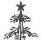 A & B Home Gray Fantasy Garden Candle Holder-1