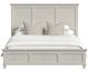 Elements International Canterbury Ivory King Panel Bed-3