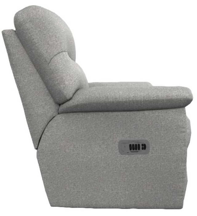 La-Z-Boy® James Dove Gray Power Wall Recliner with Headrest and Lumbar-3