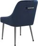 Coaster® Mayette Blue/Black Side Chair-4