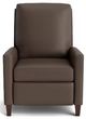 Bassett® Furniture Customizable Trevor Leather Track Arm Tall Back Recliner-1