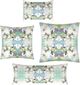 Laura Park Designs Lady Bird Blue/White 14" x 20" Pillow-2