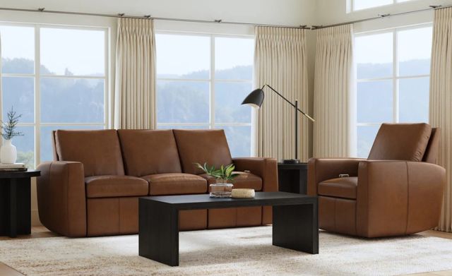 Flexsteel® Aria Sedona Leather Power Reclining Sofa-1