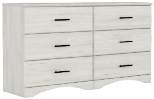 Perdue Woodworks 34,000 Essential White 58" 6-Drawer Chest-0