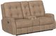 Flexsteel® Customizable Devon Fabric Power Reclining Loveseat with Console-2