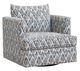 Behold™ Home Wilett Charcoal Swivel Chair-0