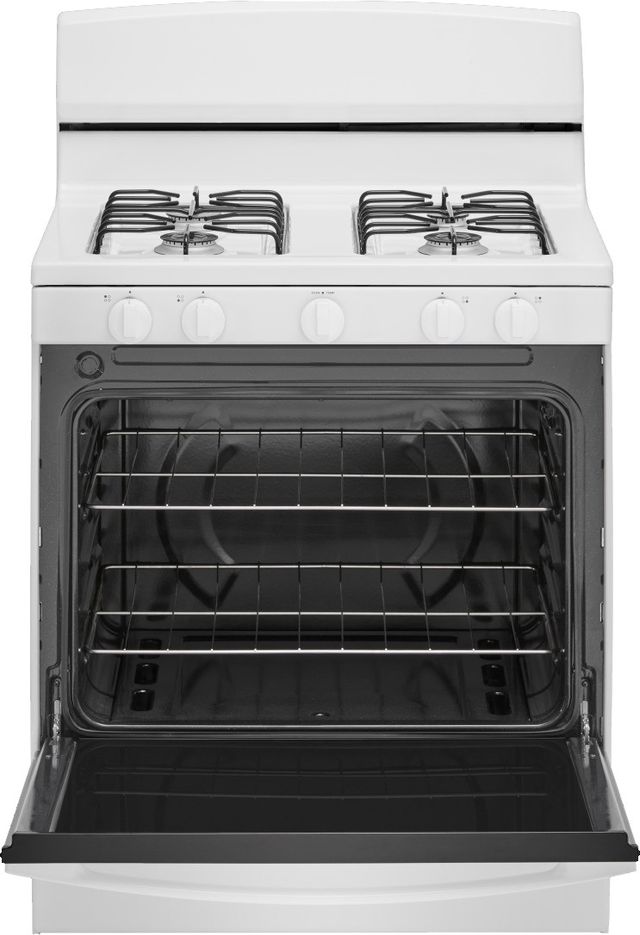 Amana® 30" White Freestanding Gas Range-1