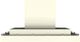 Vent-A-Hood® 60" Biscuit Contemporary Wall Mount Range Hood-0