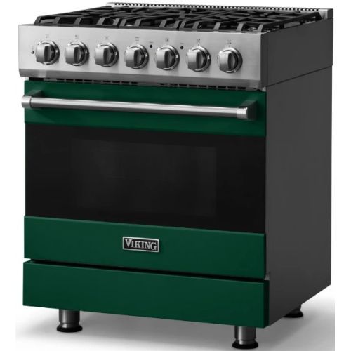 Viking® 3 Series 30" Ivy Pro Style Dual Fuel Range-3