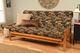 Kodiak Furniture Monterey Peter's Cabin/Butternut Full Futon with Mattress-1