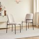New Classic® Home Furnishings Erik Beige/Black Upholstered Dining Side Chair-1